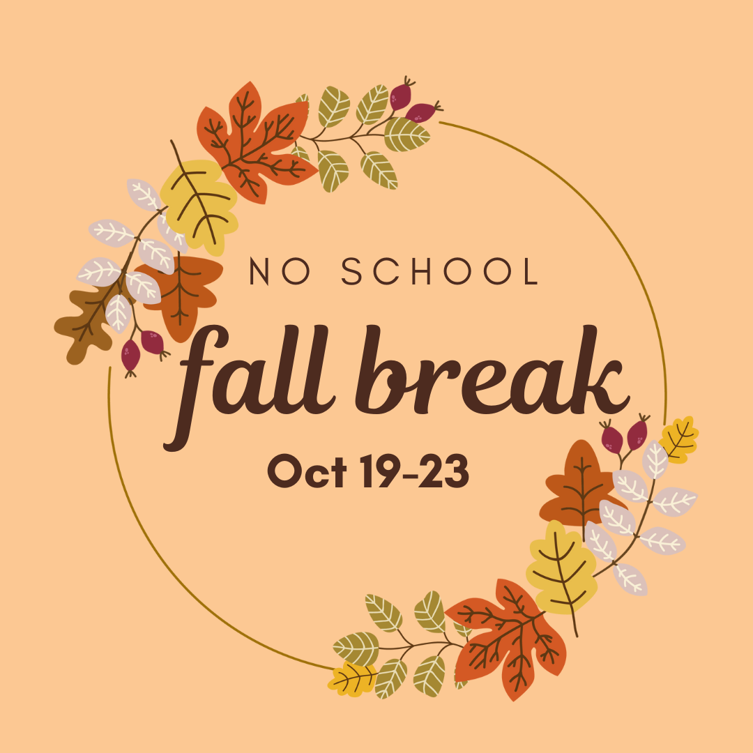 Fall Break NO SCHOOL Apple Valley Elementary